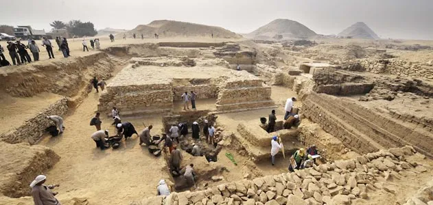 Ancient burial ground of Queen Sesheshet