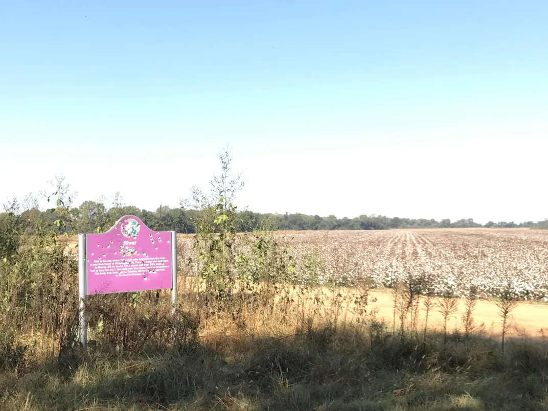 Smithsonian Displays Bullet-Riddled Sign That Documented Emmett Till's Horrific Murder