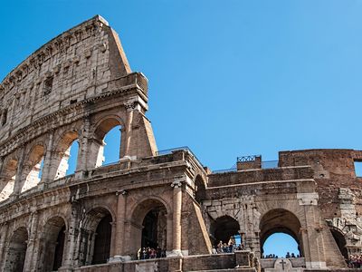 Visitors next month will be able to tour the top tiers of Rome's Colosseum