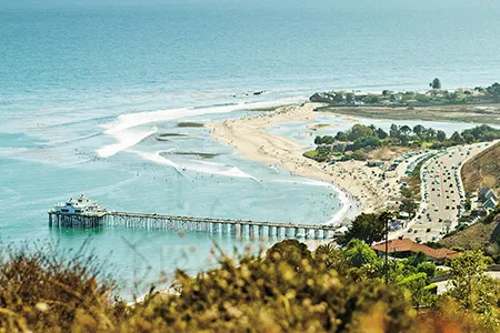 Water and sediment flowing from Malibu Creek and Lagoon impact the waves at Surfrider, especially after winter rains.