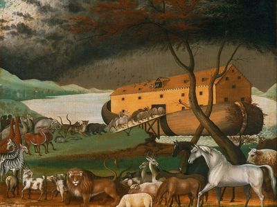 Noah's Ark by Edward Hicks, 1846.