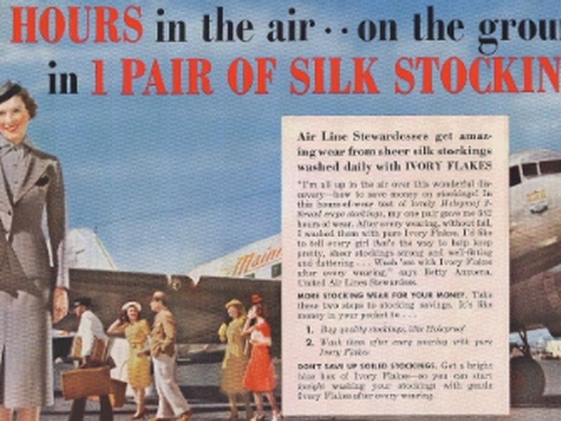 Berkshire (Stockings) 1946 — Advertisement