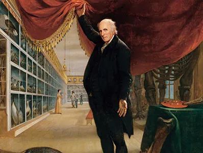 The Artist in His Museum, Charles Willson Peale, 1822