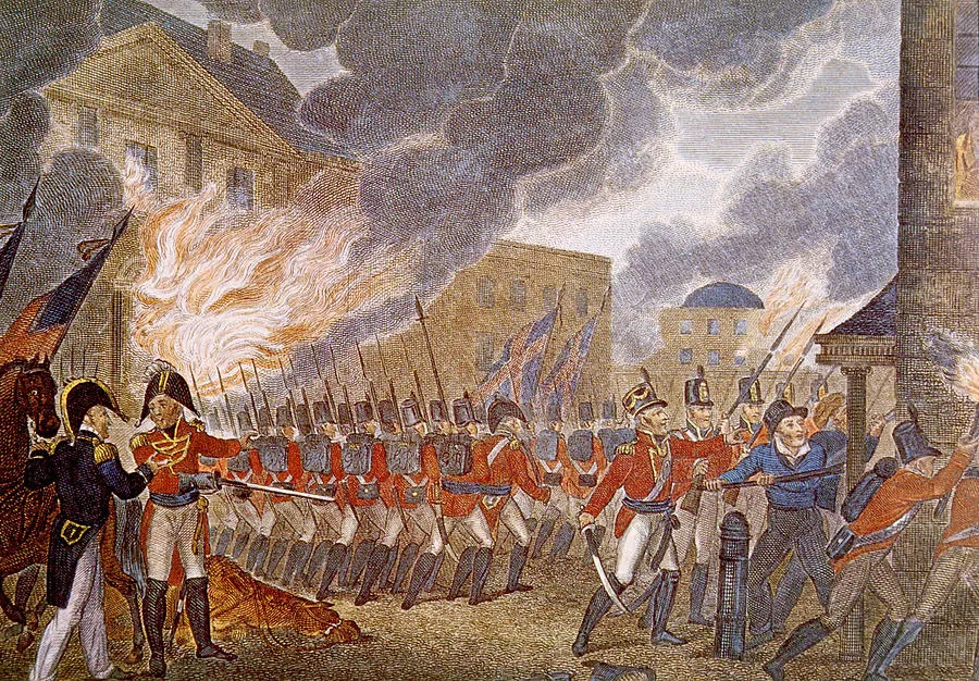 British Burning Washington