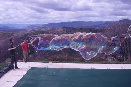 Now that's a big bubble.