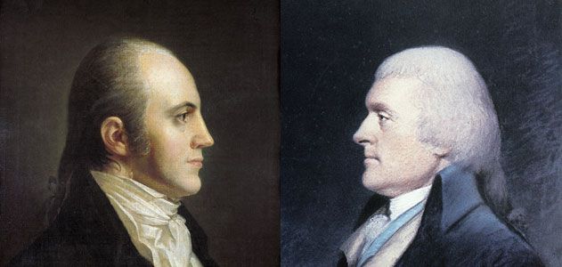 Thomas Jefferson and Aaron Burr