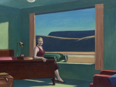 Edward Hopper, "Western Motel," 1957