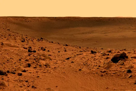 The Bonneville Crater on Mars