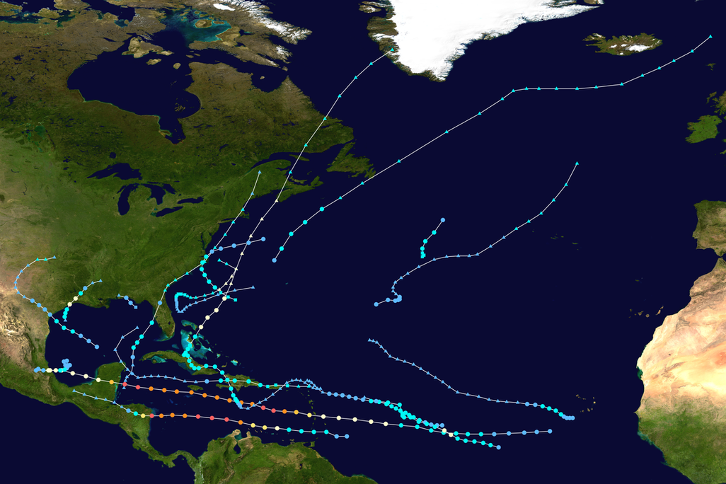 Atlantic tropical storm season