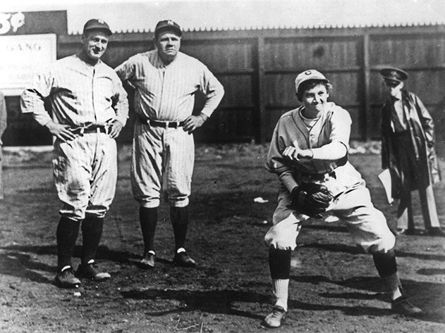 Oh, That Swing. Fat and forty, Babe Ruth still had IT.