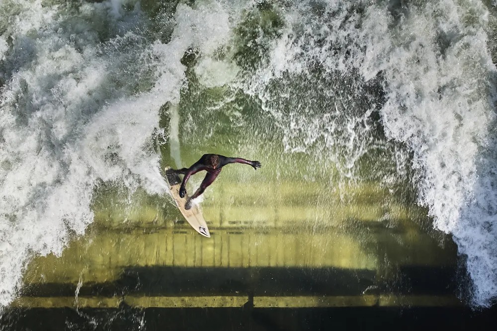Boise Whitewater Park adjustable-wave feature