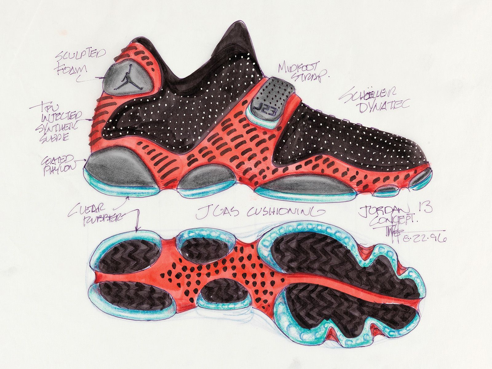 What Made The Air Jordan A Slam Dunk Design At The Smithsonian Smithsonian Magazine