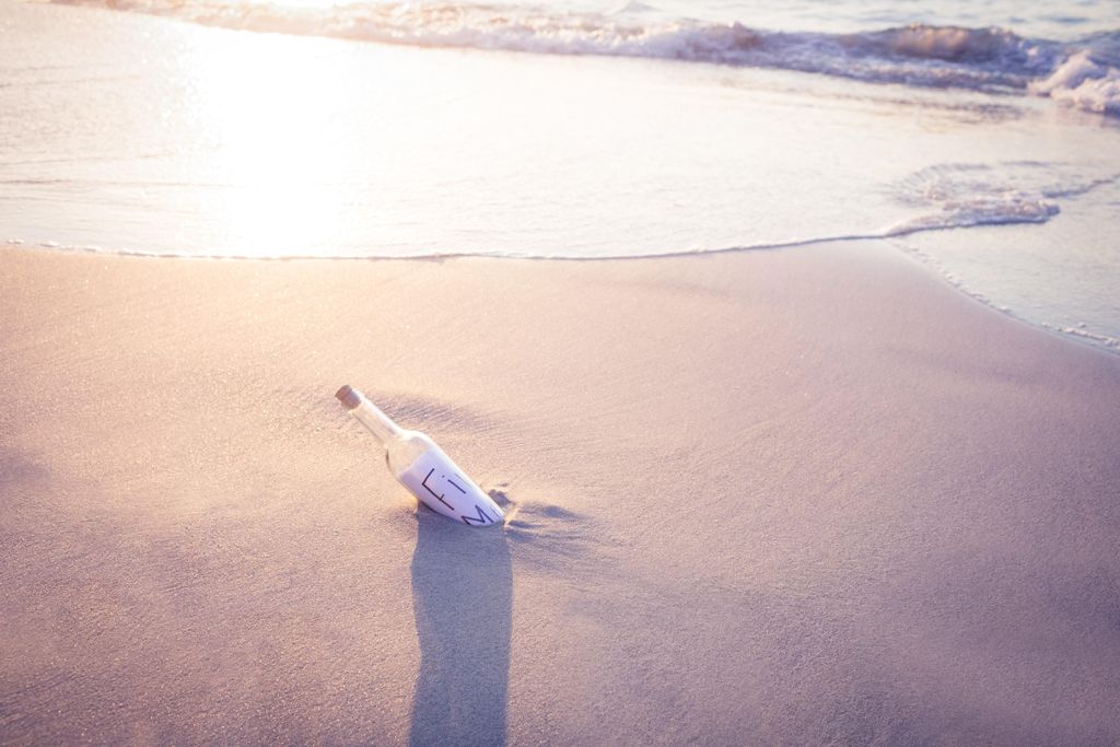 message in a bottle