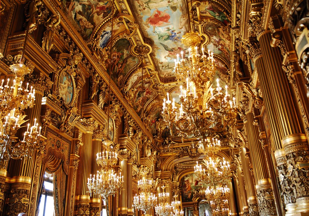 The Grand Foyer of the Opera Garnier