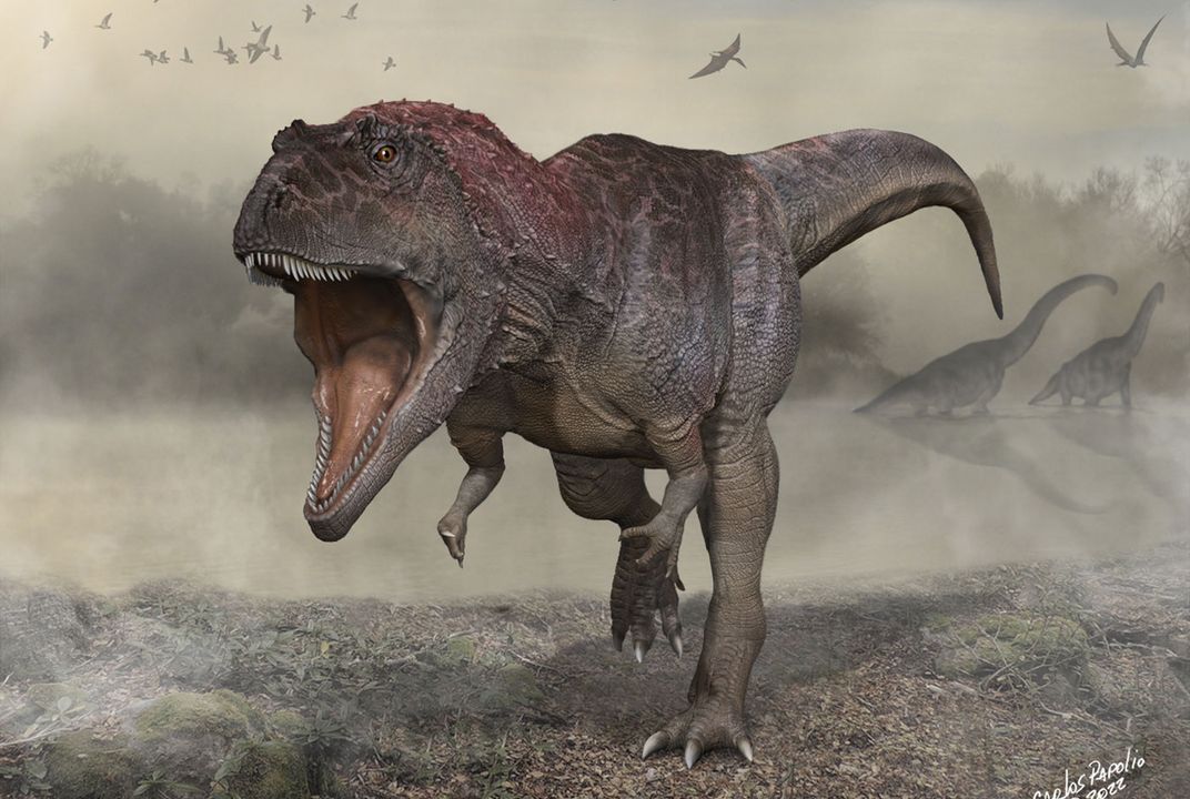 Paleontologists Uncover New Dinosaur With Tiny Arms Like T. Rex, Science