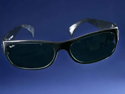 Ray Charles' Ray-Bans, his celebrity trademark, are held in the collections of the National Museum of American History.