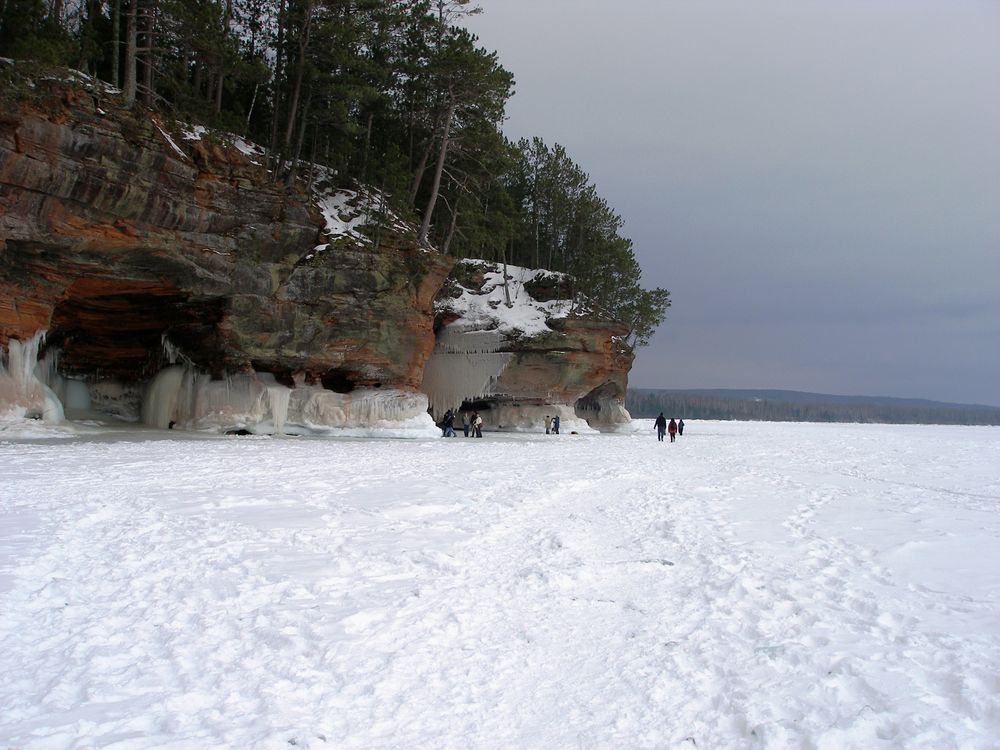 Apostle Island ice caves