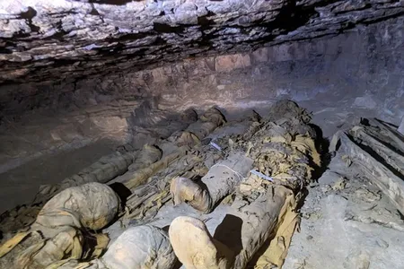 A team of Italian and Egyptian archaeologists discovered the tombs along the west bank of the Nile.