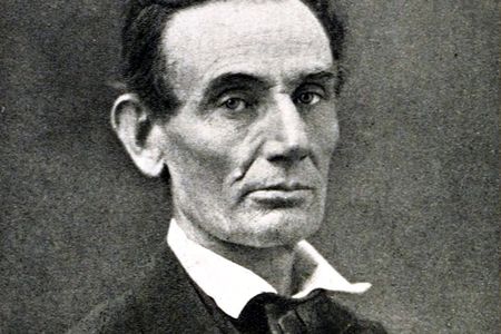 A portrait of Abraham Lincoln in 1861 shows how the man would not have been amused by this theft.
