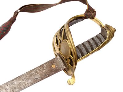 The hilt of Robert Gould Shaw's sword