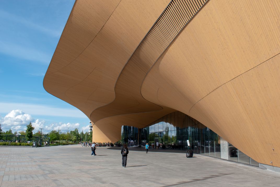 Cutting-edge architecture of Helsinki's Oodi Library