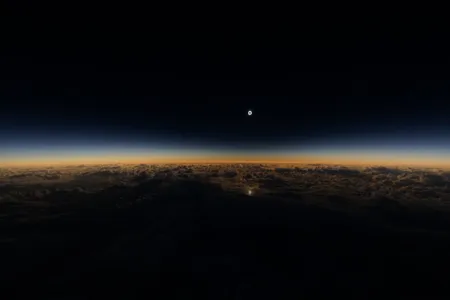 Marvel at the sky from the sky with a special chartered flight.