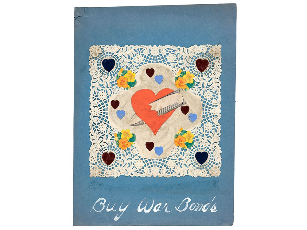 Buy war bonds, 194-, Charles Green Shaw, artist. Charles Green Shaw papers, 1874-1979, Archives of American Art, Smithsonian Institution.