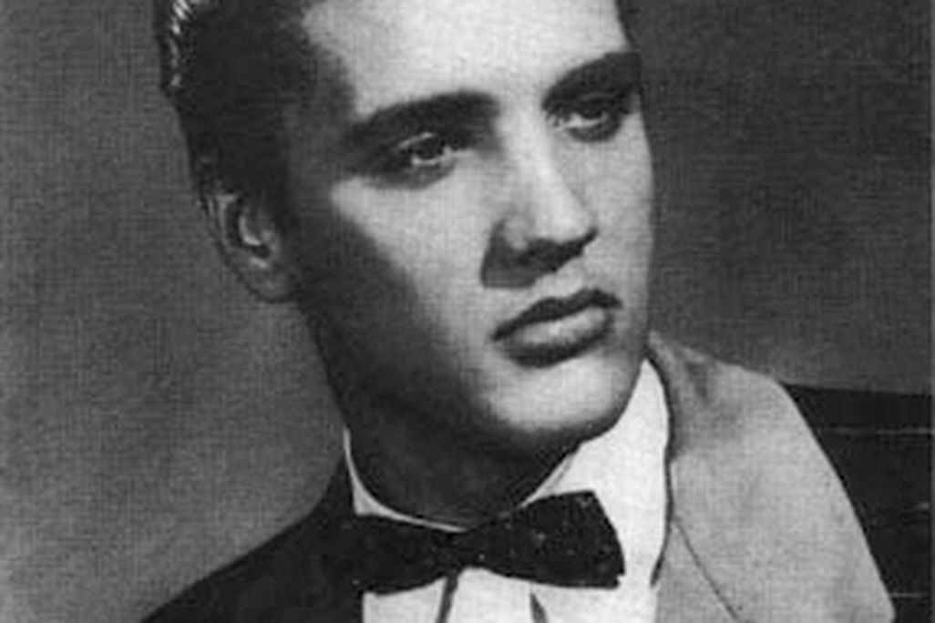 Presley in a Sun Records promotional photograph, 1954