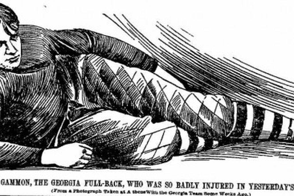 Richard Von Gammon, a football casualty of 1897