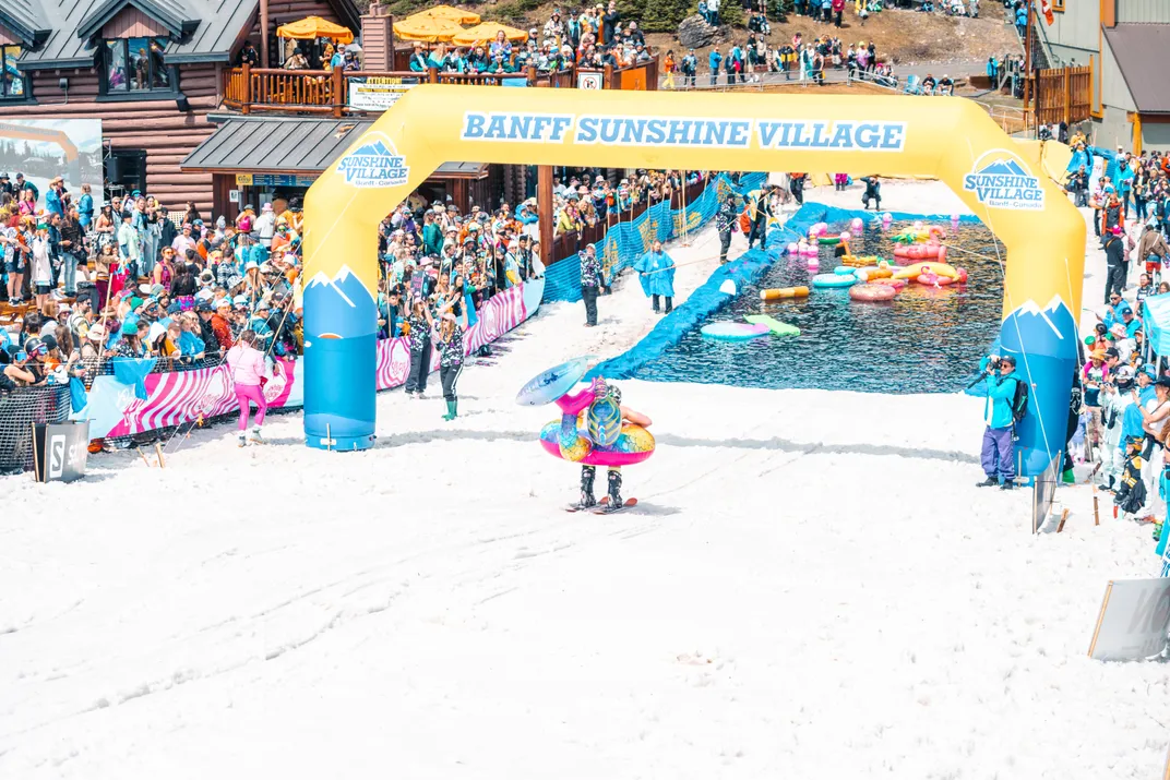Slush Cup at Banff Sunshine Village