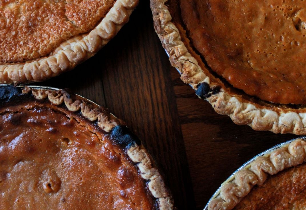 4 - The debate continues. Which is the better pie: pumpkin or sweet potato? When it comes to Thanksgiving dessert, pumpkin often wins the competition—one Food Network poll had it handily defeating sweet potato with 75 percent of the votes.