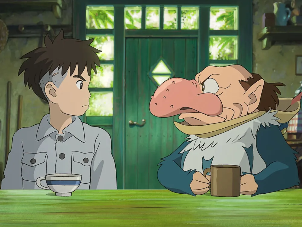 Still from The Boy and the Heron