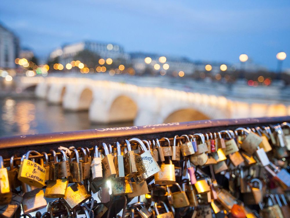 Paris: “Love Locks” in the City of Love