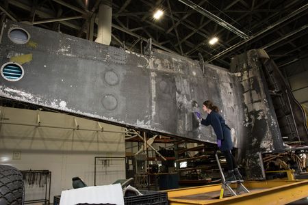 Flak-Bait conservator Karen Wilcox