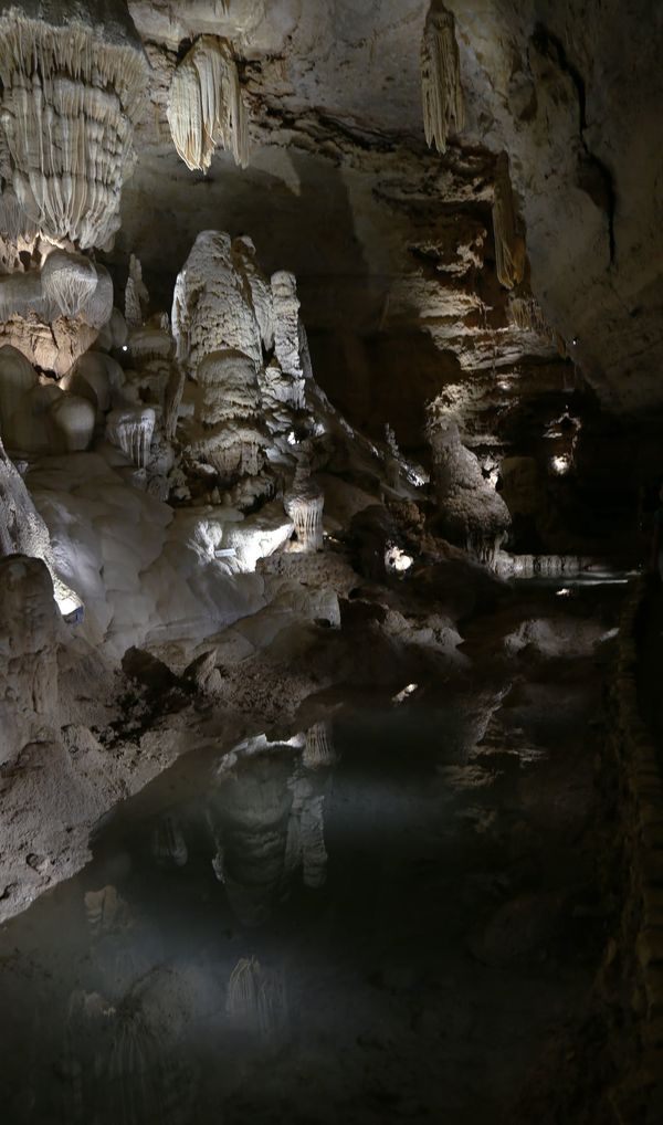 Natural Bridge Caverns - Underground Stream thumbnail
