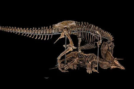 Students and teachers can download 3-D print-ready files of the Tyrannosaurus rex and Triceratops skulls.