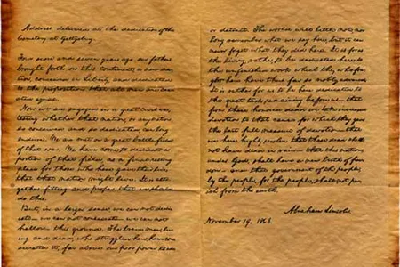 Joined-up writing: good enough for Abraham Lincoln!