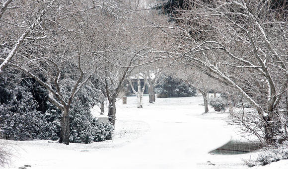 Around December 21, the Northern Hemisphere tilts the farthest away from the Sun. This is called the northern winter solstice, and it is when we have the least amount of daylight of any time of the year. 