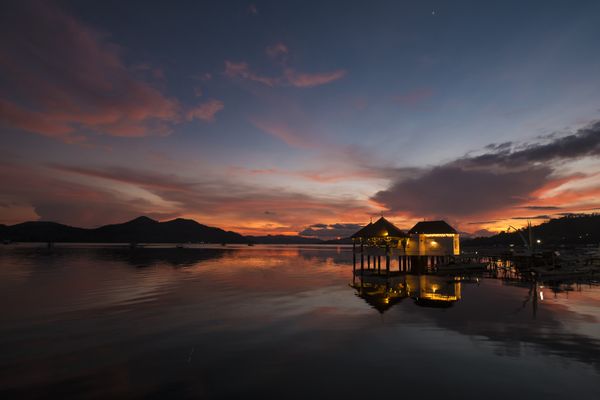 Sunset Symmetry in Coron, Palawan, Philippines thumbnail