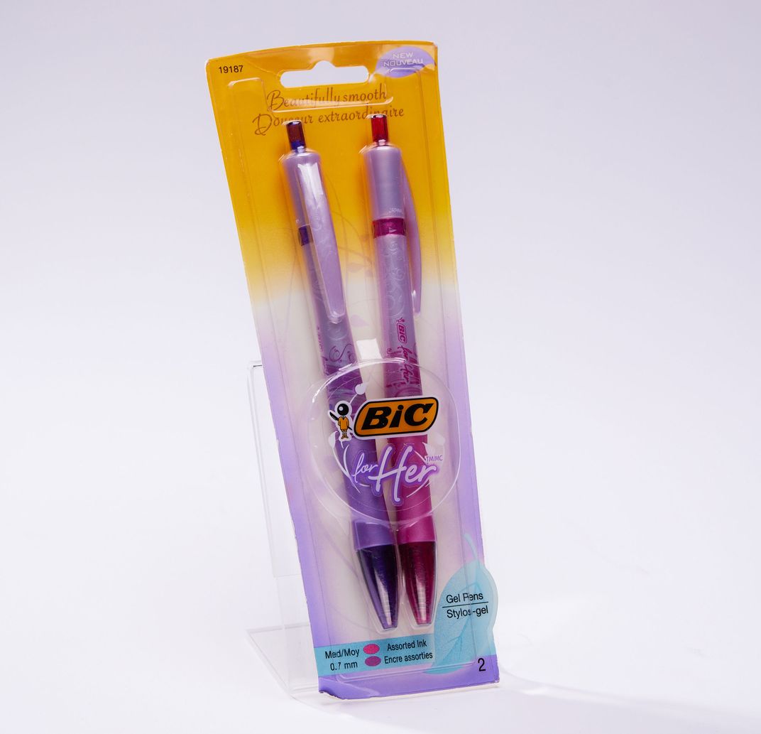 Package of Bic for Her pens