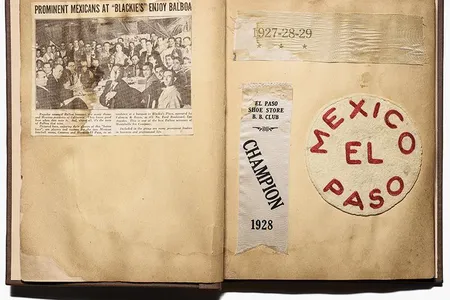 A scrapbook about Alonzo Orozco and David Salazar, semipro players in Los Angeles in the 1920s and ’30s.