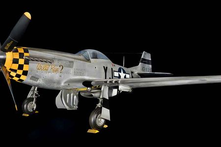The P-51 Mustang was the darling of the Army Air Forces. Aerodynamically agile and acrobatic, the aircraft was fast and furious in its effectiveness in downing enemy aircraft. 