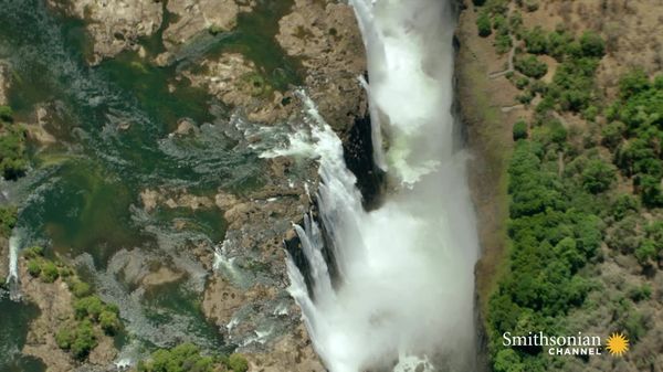 Preview thumbnail for Stunning Aerial Footage of Victoria Falls