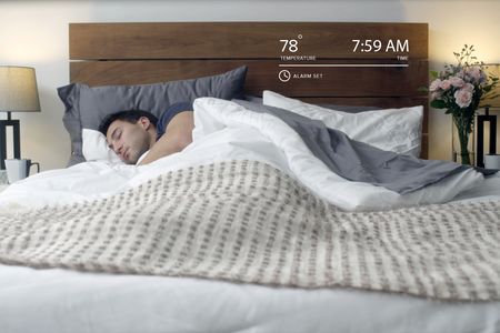 This "smart" mattress cover can track sleep patterns along with respiration and heart rates. 