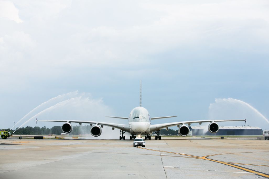 Qatar ATL First Flight