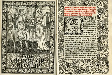 Frontispiece; Title Page (1893),&nbsp;Edward Burne-Jones and William Morris for the Kelmscott Press