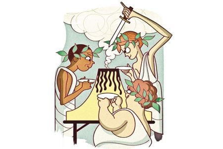 A parent hopes an authentic Roman banquet will bring the Latin language alive for their son.