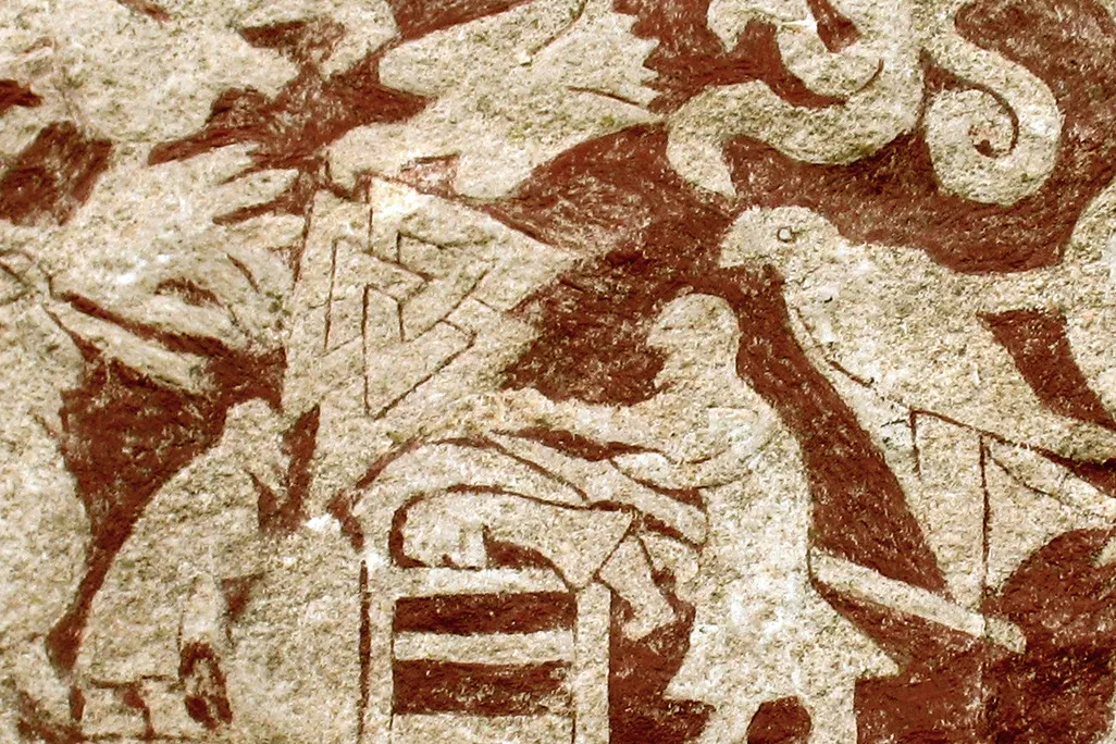 Medieval depiction of the blood eagle torture ritual