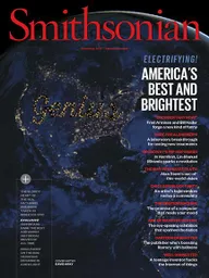 Cover of Smithsonian magazine issue from December 2015