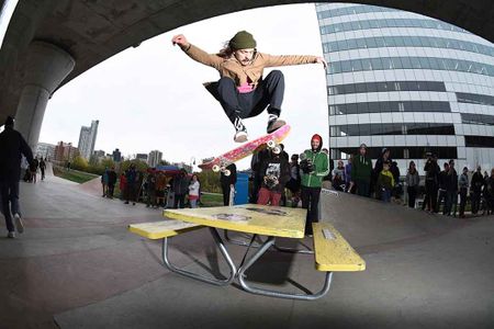 The highlight of the Innoskate Cambridge 2016 program with 1,500 attending the two-day program was the best trick contest.